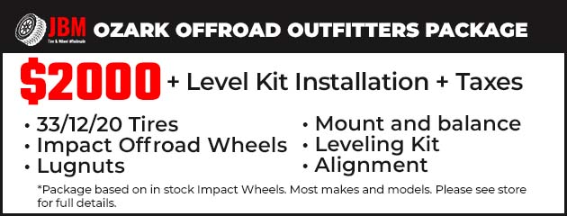 Ozark Offroad Outfitters Package